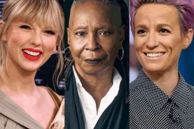 Taylor Swift, Whoopi Goldberg and Megan Rapinoe shock world with plans to flee US together – ‘It’s time to leave because they’ve turned their backs on us’