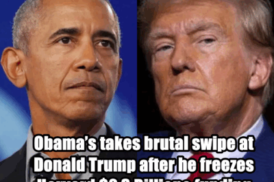 Obama’s brutal jab at Donald Trump after he freezes Harvard funding