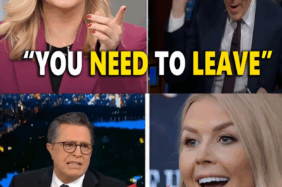 Drama explodes: Karoline Leavitt responds harshly on Stephen Colbert’s show, what truth makes everyone stunned?