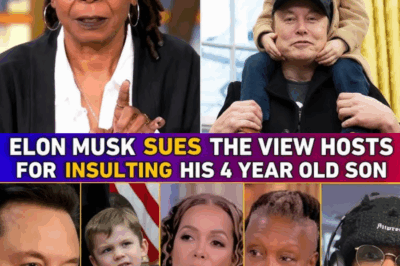 BREAKING: Elon Musk SHOCKS VIEWERS with UNEXPECTED RETALIATION Against ‘The View’ Hosts After They ATTACK His 4-Year-Old Son LIVE ON AIR… The Show Threatens Legal ACTION as Tensions ESCALATE!