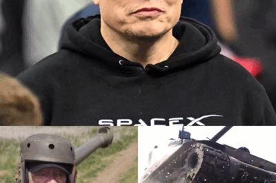 98-year-old veteran issues brutal message to Elon Musk as he crushes Tesla with a tank