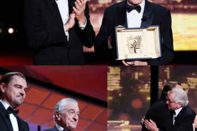 Robert De Niro received the honorary Palme d’Or from Leonardo Dicaprio during the opening ceremony of the 78th edition of the Cannes Film Festival on Tuesday.