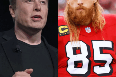“MONEY CAN’T BUY ME!” – 49ERS star George Kittle turned down a $10 million offer from Elon Musk to join the Tesla Team. This bold and principled decision not only stunned the media but also caused an unexpected reaction from Musk