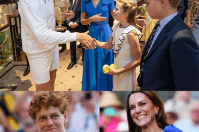 HEARTWARMING SURPRISE: Jannik Sinner’s Unexpected Act at Wimbledon Leaves Princess Kate’s Daughter in Tears—Young Royal’s Emotional Reaction: “Thank You, Sinner, I Want to Be Like You in the Future” Stuns Fans and Sparks Media Frenzy