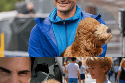 INSPIRING SCENE: Roger Federer and His Son Brave the Blazing Sun to Hand Out Leaflets for Abandoned Dogs—Tennis Icon’s Heartfelt Act Sparks a Wave of Admiration and Raises Questions: What Drives His Unwavering Compassion?