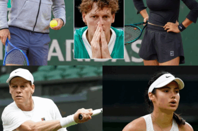 BREAKING NEWS: Tennis Phenom Jannik Sinner Blasts Emma Raducanu, Claims She Lacks Real Talent and Should Stop Chasing Dating Rumors—But Emma’s Five-Word Comeback Leaves Him Absolutely Stunned!