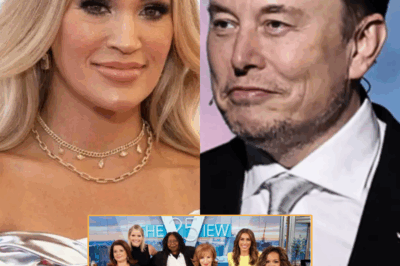 BREAKING SHOCKER: Carrie Underwood and Elon Musk Team Up With Explosive Proof to Bring Down “The View”—Could This Power Duo Finally Get America’s Most Controversial Talk Show Canceled Forever? Fans Can’t Believe What’s Coming Next!