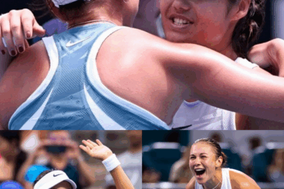 CONTROVERSY ERUPTS: Tennis World in SHOCK as Emma Raducanu Faces ACCUSATIONS of Cheating Against Amanda Anisimova—Fans OUTRAGED and Demanding Answers! MIDDLE FINGER Warning Leaves Everyone STUNNED and Asking, What Really Happened? Discover the Details That Have the Sports Community BUZZING!
