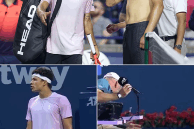 Canadian Open fans leave Ben Shelton in SHOCK as unexpected incident forces umpire to take BOLD action—DRAMATIC twists and EMOTIONAL reactions turn the match into a spectacle every tennis lover will want to witness, raising MYSTERY and EXCITEMENT about what really happened!