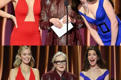 ANNE HATHAWAY SUDDENLY REVEALS THE MOMENT WHEN A “FAN GIRL” BLUSHED WITH MERYL STREEP – TENSE, STUPID SILENCE AND A SHOCKING PROPHECY THAT CAME TRUE!