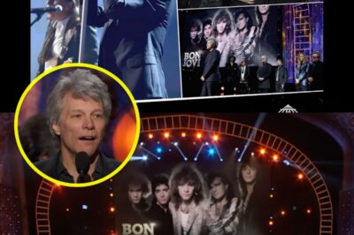 BON JOVI ROCKS THE AGES: INSIDE THE WILD, EMOTIONAL, AND UNFORGETTABLE 2018 ROCK AND ROLL HALL OF FAME INDUCTION NIGHT THAT BROUGHT FANS TO TEARS AND LEGENDS TO THEIR FEET!