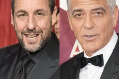 George Clooney Fires Back at Critics: ‘I Don’t Care If You Think I Only Play Myself!’—Then Stuns Hollywood by Defending Adam Sandler, Demanding Respect for the Comedian’s Talent