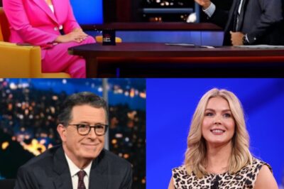 The Night the Late Show Fell: How Karoline Leavitt Ambushed Stephen Colbert—And Walked Straight Into His Trap