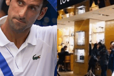 UNEXPECTED MOMENT at LOUIS VUITTON: Employees SURPRISED when a casually dressed customer turns out to be NOVAK DJOKOVIC—SPARKING THOUGHTFUL DISCUSSION in the NHL community about the IMPORTANCE of RESPECT and NOT JUDGING by APPEARANCES