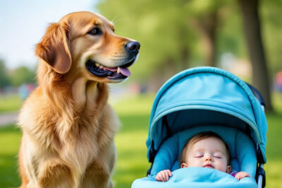 We Nearly Gave Away Our Golden Retriever Because He Barked at the Nanny — But Then I Checked the Camera Footage and Was Stunned