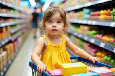 “Don’t Give Me Back, I’m Scared” A Little Girl Appeared in My Shopping Cart and Changed Everything — Story of the Day