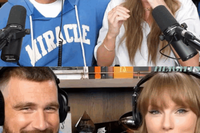 Fans Delighted as Taylor Swift Makes a Heartwarming Appearance on Travis Kelce’s Podcast, Sharing Special Moments That Have Everyone Talking—Discover What Made This Episode So Memorable!