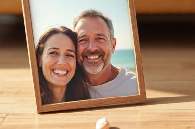 I Was Looking At a Photo of My Late Wife and Me When Something Fell Out of the Frame and Made Me Go Pale
