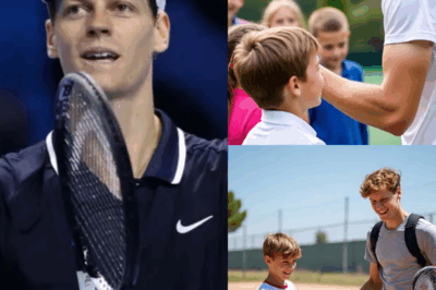 Jannik Sinner’s EMOTIONAL Visit to a Countryside Orphanage in Italy Just Before the 2025 US Open Inspires HOPE—The Tennis Star’s Message to Children About DREAMS and PERSEVERANCE Will TOUCH Your Heart and Make You Rethink the Meaning of Victory