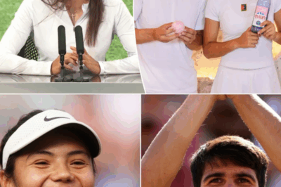 EMMA RADUCANU’S THOUGHTFUL GIFT AND HEARTFELT MESSAGE TO CARLOS ALCARAZ AFTER HER CINCINNATI VICTORY TOUCHES FANS—Carlos’ SINCERE REACTION REVEALS THE WARM FRIENDSHIP BETWEEN TWO TENNIS STARS