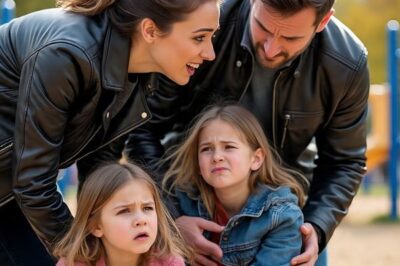Single dad stops bully attacking twin girls at park, not knowing her mom is his …