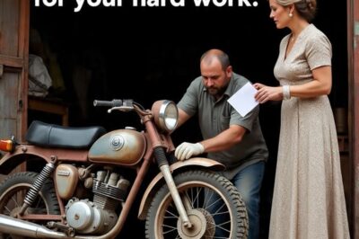A hardworking single father repaired a broken-down farmer’s vehicle, not knowing that she was actually a billionaire. What she proceeded to do afterward left him utterly astonished…