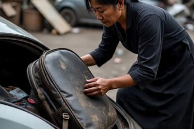 Young widow picked up a backpack thrown from an expensive car at the landfill. «I’ll take it for my son for school!» she thought. But, opening it, she was speechless…