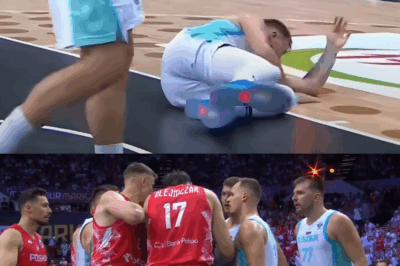 Luka Doncic Sparks Wild EuroBasket Chaos After Being Knocked to the Ground by Poland—Shocking Courtside Clash Leaves Fans Speechless and Raises Serious Questions About What Really Happened in the Heated Slovenia-Poland Showdown Nobody Saw Coming