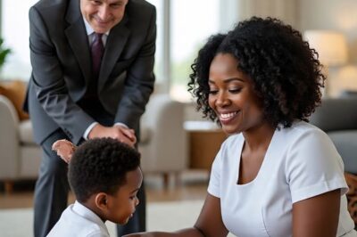 A billionaire witnessed a black maid soothing his autistic son, and his heart was moved by what followed…