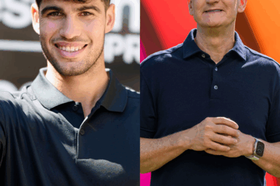 BREAKING NEWS: STUNNING $199 Million Offer From LGBT Billionaire Tim Cook to Tennis Star Carlos Alcaraz IGNITES CONTROVERSY—Fans SHOCKED by Pro-LGBT Ad Requirement at US Open, But Alcaraz’s UNEXPECTED Statement Leaves the Sports World in SUSPENSE and EAGER to Discover the Truth!