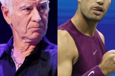 SH*CKWAVES HIT US OPEN: Tennis Legend John McEnroe UNLEASHES BOLD Carlos Alcaraz Prediction That Could ROCK Novak Djokovic’s World—Fans LEFT IN SUSPENSE as DRAMATIC REVELATION PROMISES UNEXPECTED TWISTS, INTENSE RIVALRY, and UNFORGETTABLE MOMENTS in This HIGH-STAKES Tournament Showdown!