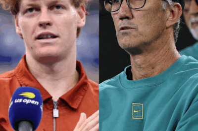 HEARTBREAK AT THE US OPEN: Coach Darren Cahill’s EMOTIONAL Apology Leaves Fans STUNNED as He REVEALS the SECRET Struggle Behind Jannik Sinner’s SHOCKING Final Defeat—Find Out the REAL REASON Italy’s Tennis Star Couldn’t Play at His FULL POTENTIAL and What Comes Next