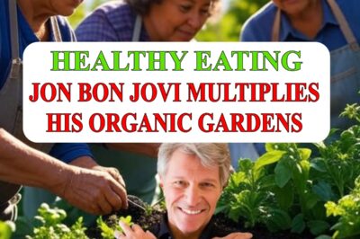 JonBonJovi proves that rock can also sow the future.