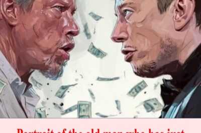 Portrait of the old man who has just surpassed middle-aged Elon Musk to become the richest person in the world