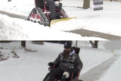 The Veteran Who Clears More Than Snow.