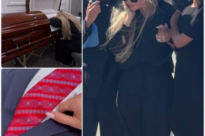 Erika’s collapse at the casket after her daughter’s two-word question shattered millions of witnesses — but it was her haunting farewell right after that became the moment that tormented all of America