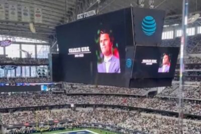 Cameras Capture Cowboys Fans’ Unfiltered Emotions During Charlie Kirk Tribute
