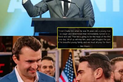 “Heartbreaking Loss: Ben Shapiro Reflects on His Special Bond with Charlie Kirk After His Untimely Passing!”