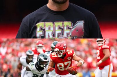 “NFL Star Travis Kelce SLAPPED with \$14,491 Fine After SHOCKING On-Field Obscene Gesture Caught on Camera — You Won’t Believe What He Did in Front of Thousands!”