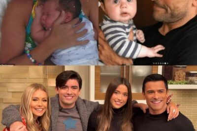 Kelly Ripa and Mark Consuelos excitedly shared about the “newborn” as they revealed the latest family news: “He called Mark in the middle of the night and said we’re about to become grandparents.”