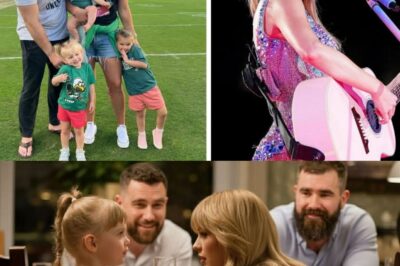 Jason Kelce’s Daughter Asked Taylor Swift ‘Do You Really Love Uncle Travis’ – Her response made the whole table suddenly silent.