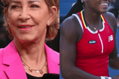 Chris Evert’s Viral 12-Word Message to Coco Gauff Stuns Tennis Fans—Her Unexpected Response Sparks Global Buzz.  Just moments ago, tennis legend Chris Evert sent Coco Gauff a heartfelt message that instantly set social media ablaze. Gauff’s reaction and her own powerful statement have left the sports world reeling. What did Evert say—and how did Gauff respond? The full story will leave you speechless. Read more inside.