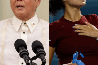 “President’s $100,000 Surprise Sparks Uproar—Alexandra Eala’s Bold Response Ignites a Nation”.  A stunning bonus from President Marcos for tennis star Alexandra Eala has sparked fierce backlash across the Philippines, with fans worried about her health and future. Amid controversy and calls for her to quit, Eala’s emotional reply has electrified the country. What did she say—and what happens next?