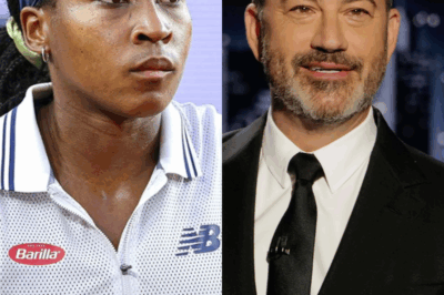 “Coco Gauff’s Five Words End Jimmy Kimmel’s Career—The Secret Message That Shook ABC”. After Jimmy Kimmel’s final joke sparked outrage, tennis star Coco Gauff stunned the nation with a cryptic five-word message to ABC—triggering an unprecedented ban. What did she say, and why was Kimmel’s career ended so abruptly? The real story behind this late-night shockwave will leave you questioning everything.