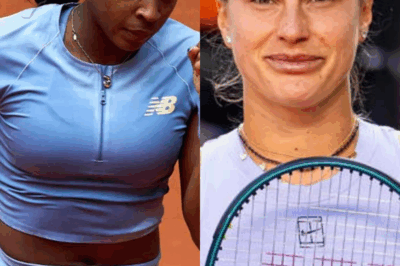 “Coco Gauff Confronts Aryna Sabalenka Over ‘Racist’ Remarks—Sabalenka’s 7-Word Retort Leaves Tennis World Reeling”  After a heated post-match exchange, Coco Gauff called out Aryna Sabalenka for her shocking remarks and demanded a public apology. But Sabalenka’s fierce seven-word response left fans and media in disbelief—and Coco utterly speechless. What did Aryna say, and how will the tennis world react? Find out inside.