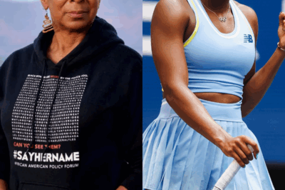 BREAKING MOMENT: “She is an outstanding Black tennis player…” With pride and purpose, Kimberlé Crenshaw announces a $2 million sponsorship for Coco Gauff, vowing to protect young talents facing racism. Gauff’s seven heartfelt words moved Crenshaw to tears—proving that courage and support can change lives.
