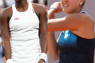 🚨BREAKING: Coco Gauff annihilates Kamilla Rakhimova in a jaw-dropping 25-minute opener at the China Open 2025! Coco dominated from start to finish, but the drama peaked when she revealed, “Damn! Kamilla Rakhimova gave me the middle finger!” This match was fierce, fast, and unforgettable.