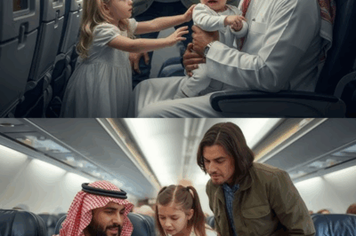 Arab Millionaire’s Baby Cried Nonstop on the Plane—Until a Single Dad’s Daughter Did the Unthinkable