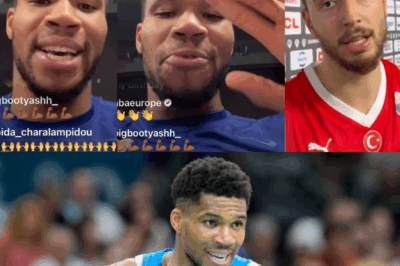 Giannis on IG Live after winning Bronze “take the f**king Turkey flag out of here”