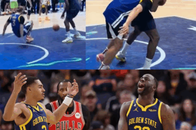 Draymond Green puts fan into headlock for wearing Jordan Poole jersey during 1v1